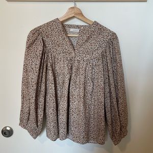 Doen Berkeley Top in Sienna Champignon